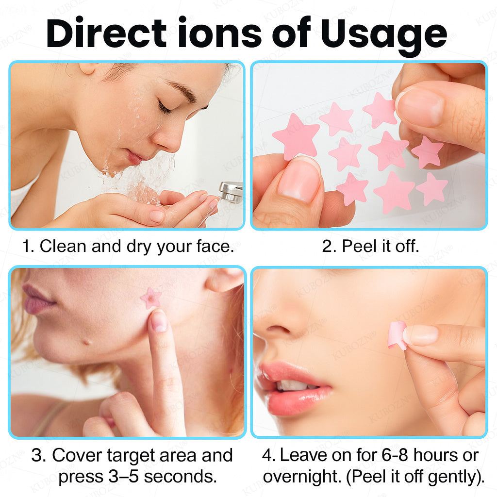 ✨ KUBOZN® MicroDarts Skin Tag Patch – Fun Shapes Edition for Gentle Care