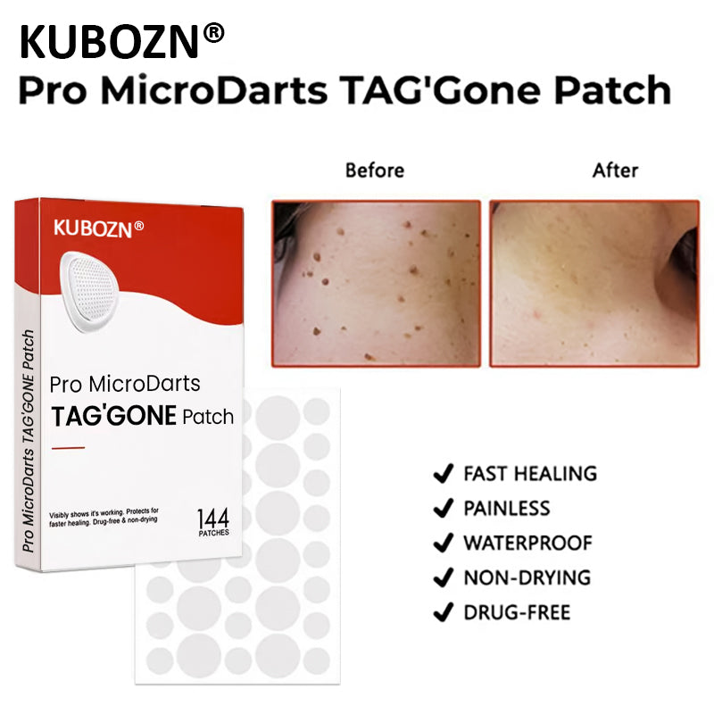 OFFICIAL KUBOZN® Pro MicroDarts TAG'Gone Patch