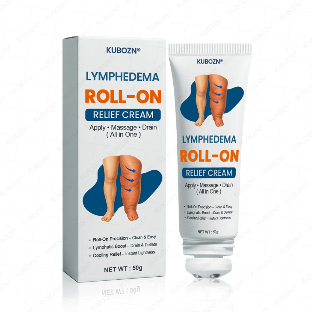 🌟KUBOZN® Roll-On Pump Cream for Lymphatic Drainage & Swelling Relief