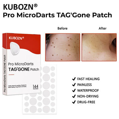 OFFICIAL KUBOZN® Pro MicroDarts TAG'Gone Patch