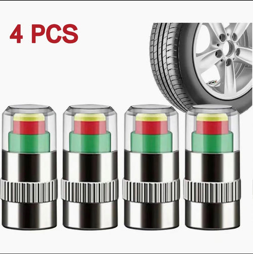 KUBOZN® AutoCheck TireGuard Caps